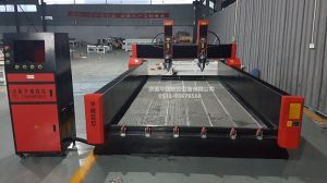 锡林郭勒盟苏尼特右旗HW-1825双头重型浮雕石材雕刻机