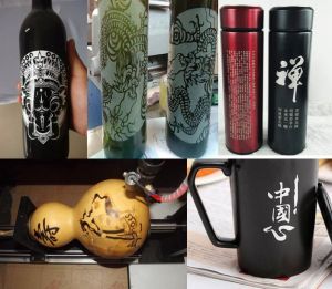 锡林郭勒盟苏尼特右旗酒瓶葫芦工艺品激光雕刻机